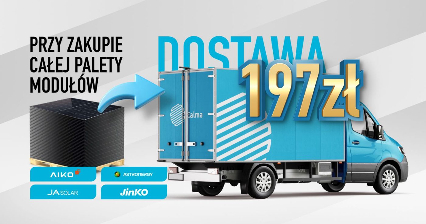 styczniowa promocja na transport w Calmie