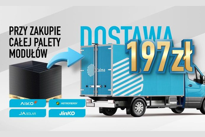 styczniowa promocja na transport w Calmie