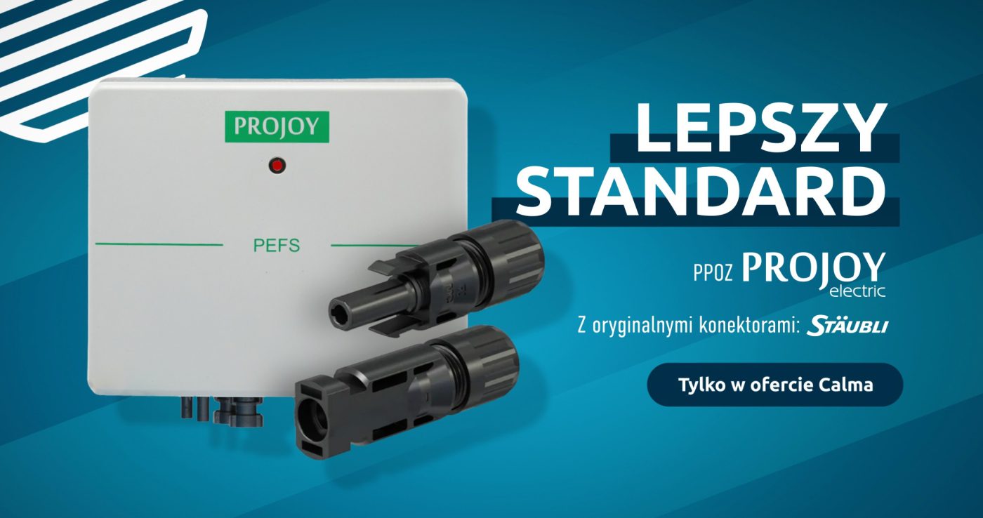 Nowość w ofercie Calma - Projoy i Staubli