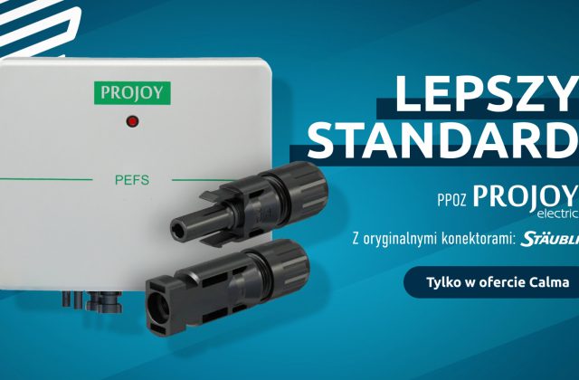 Nowość w ofercie Calma - Projoy i Staubli