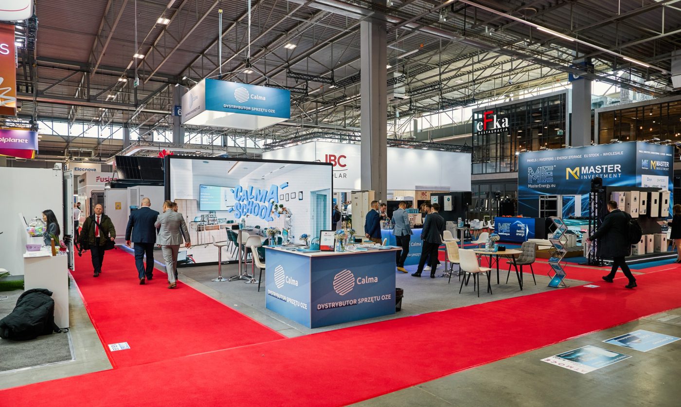 Calma na Targach OZE Enex