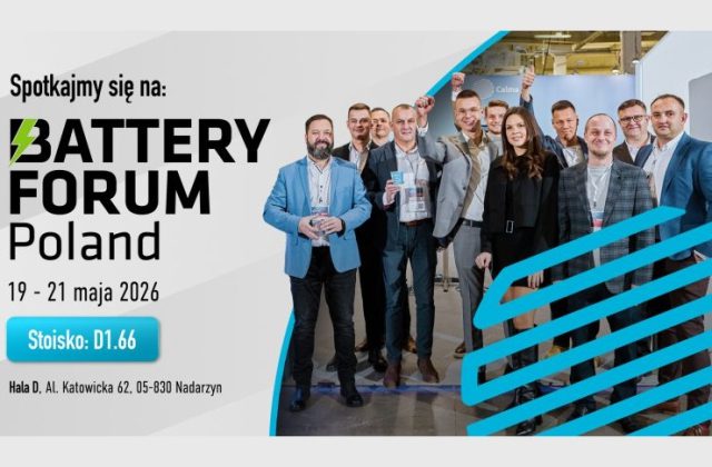 Calma na targach Battery Forum w Nadarzynie