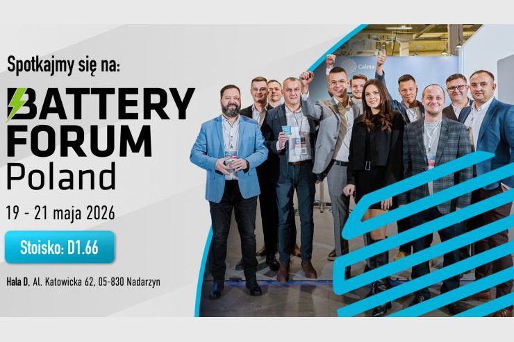 Calma na targach Battery Forum w Nadarzynie
