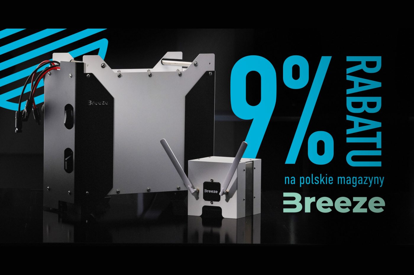 rabat 9% na urządzenia Breeze w Calma