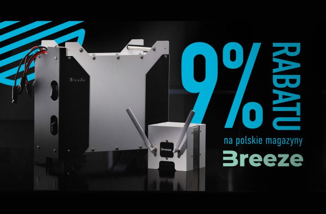 rabat 9% na urządzenia Breeze w Calma
