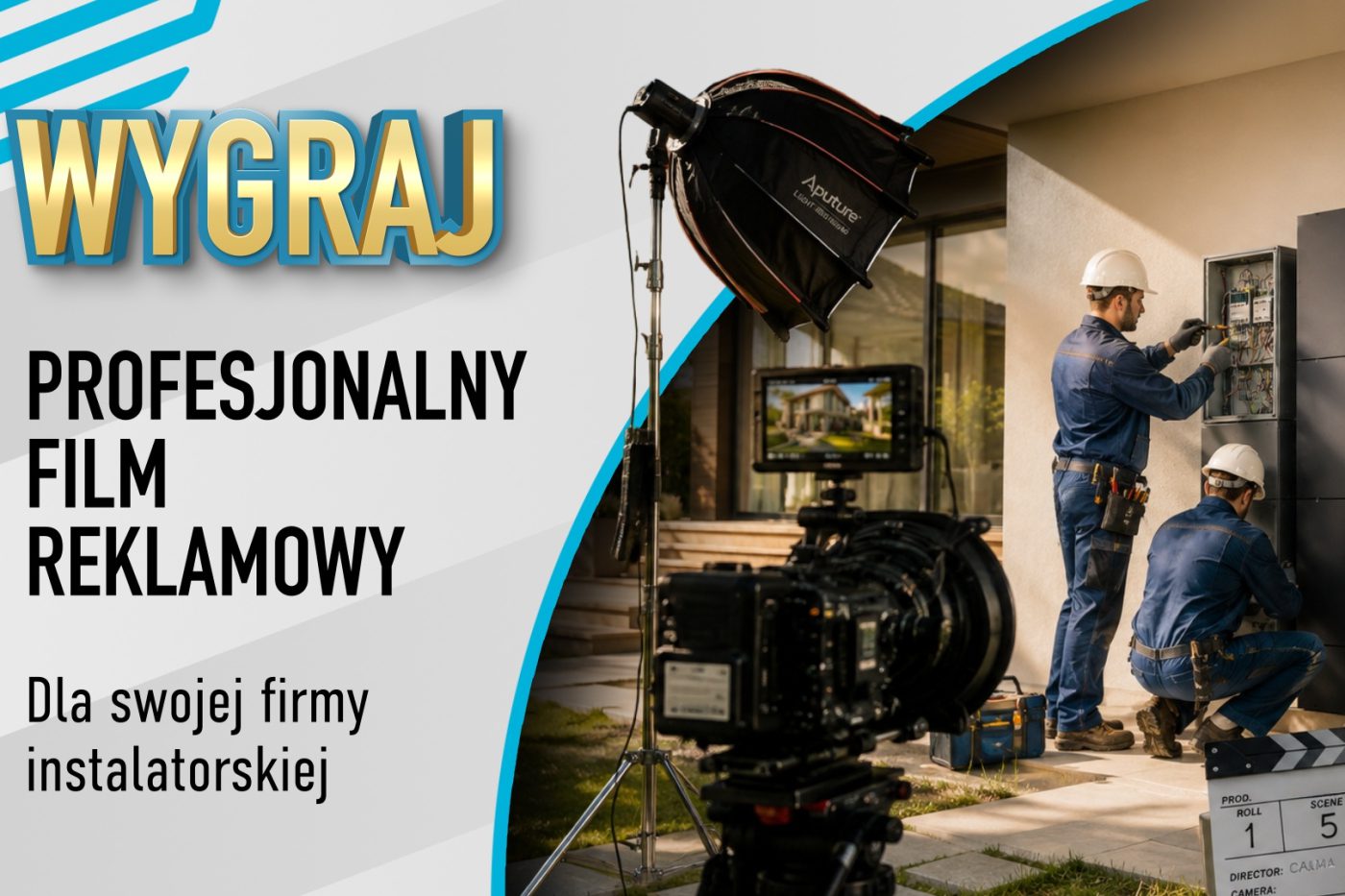 Konkurs Calma – wygraj profesjonalny film reklamowy dla swojej firmy instalacyjnej OZE