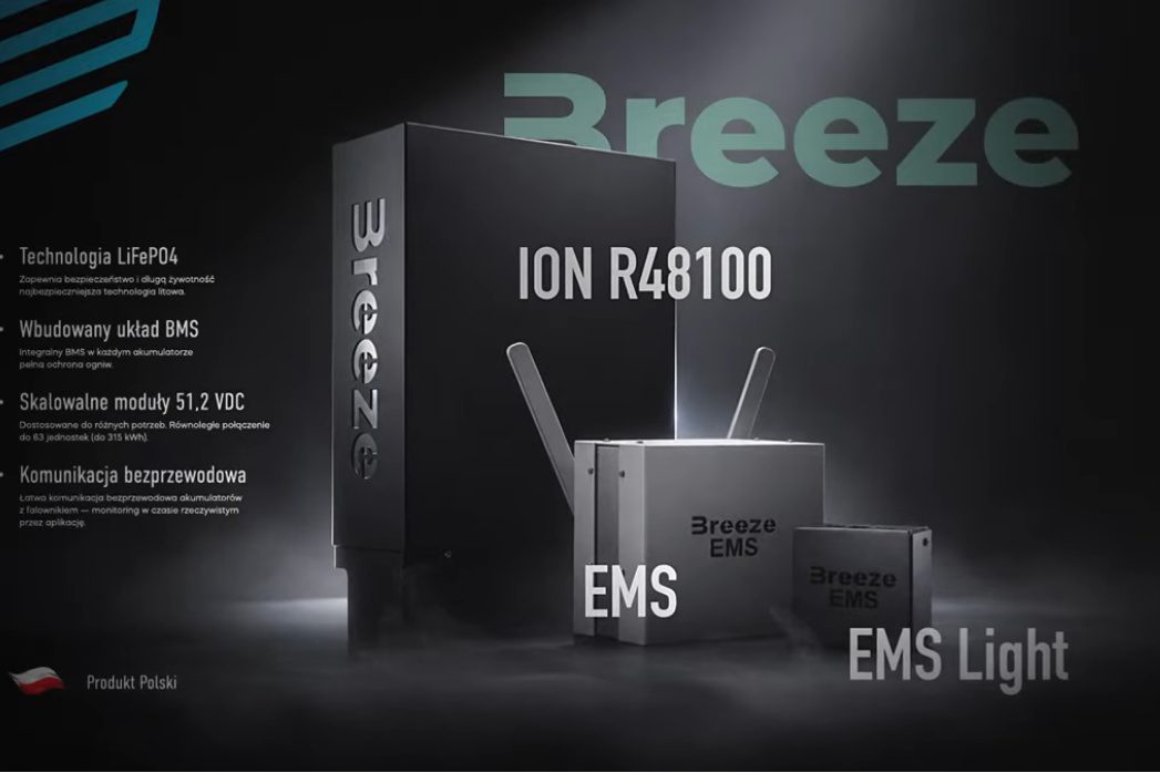 Breeze ION R48100 z systemem EMS i EMS Light – produkt polski idealny do dotacji PME